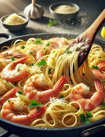 Shrimp Scampi Pasta