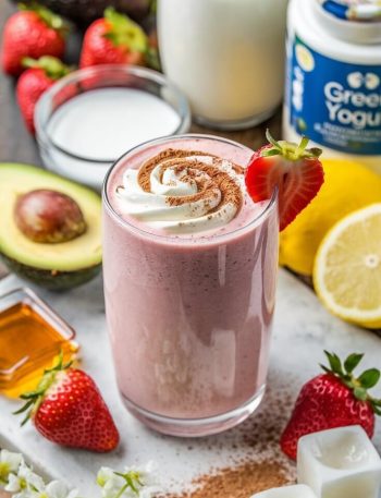 strawberry smoothie recipe with no banana