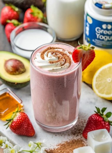 strawberry smoothie recipe with no banana