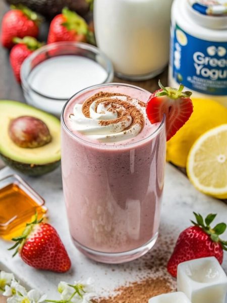 strawberry smoothie recipe with no banana