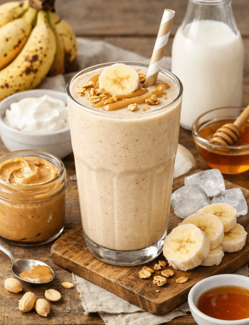 peanut butter banana smoothie