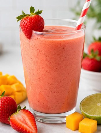 Easy Strawberry Mango Smoothie