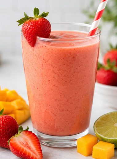 Easy Strawberry Mango Smoothie