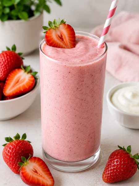The Strawberry Yogurt Smoothie