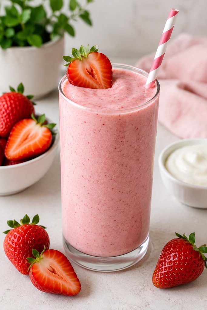 The Strawberry Yogurt Smoothie