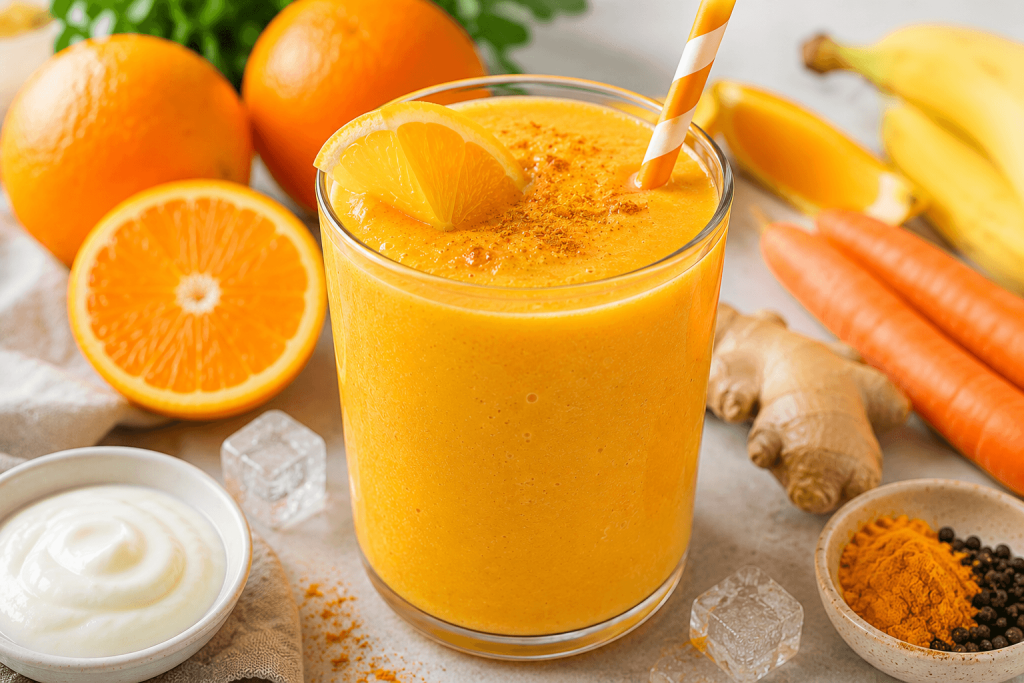 orange smoothie recipe