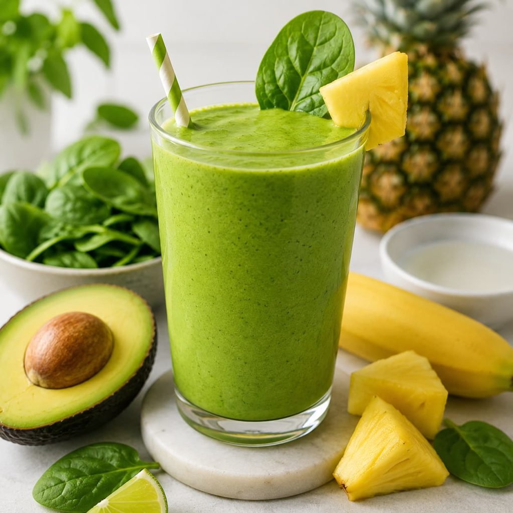 spinach avocado smoothie