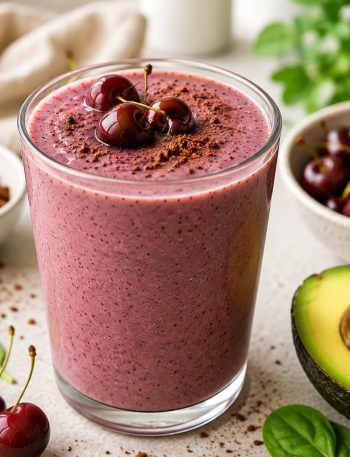 Cherry Avocado Smoothie