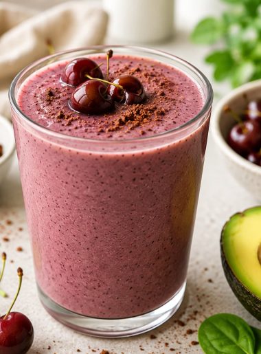 Cherry Avocado Smoothie