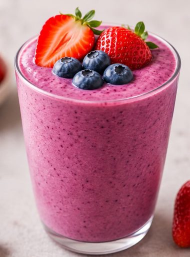 Strawberry Blueberry Smoothie recipe
