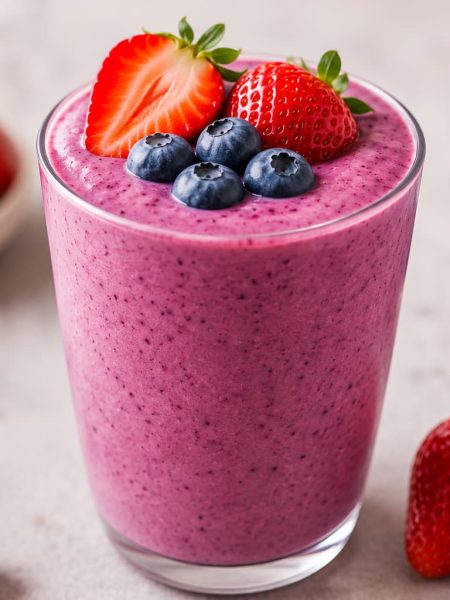 Strawberry Blueberry Smoothie recipe