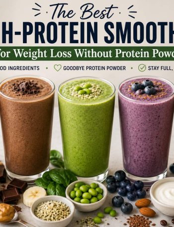 The Best High-Protein Smoothies for Weight Loss Without Protein Powder