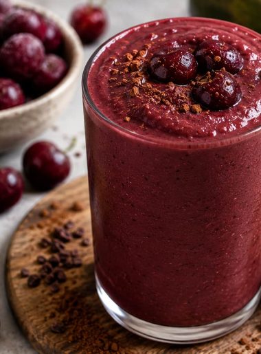 cherry avocado smoothie recipe