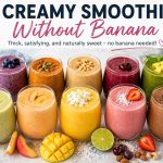 creamy smoothies without banana