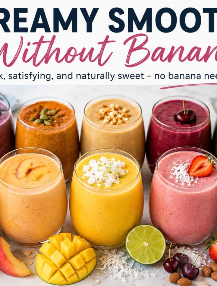creamy smoothies without banana