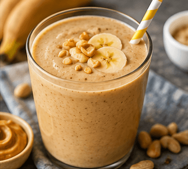Peanut Butter Banana Protein Smoothie