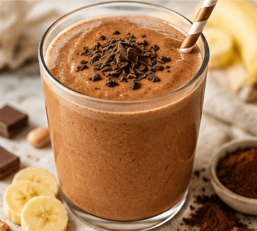 Chocolate Banana "Milkshake" Smoothie