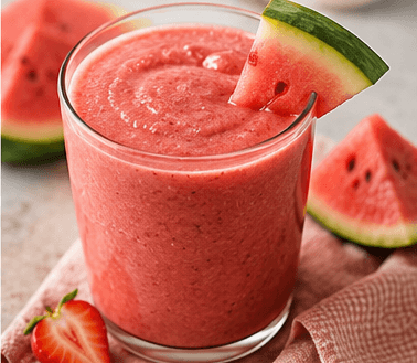Watermelon Strawberry Frosty Smoothie